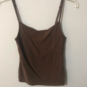 Brown cami